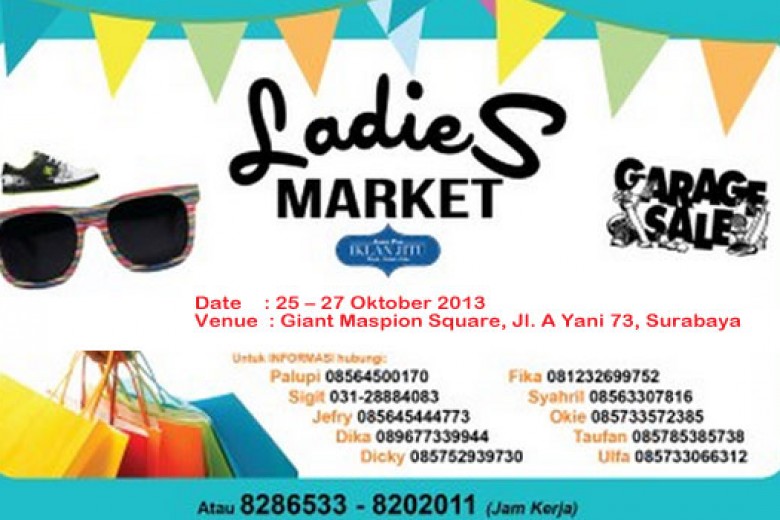 Garage Sale Ladies Market – Surabaya