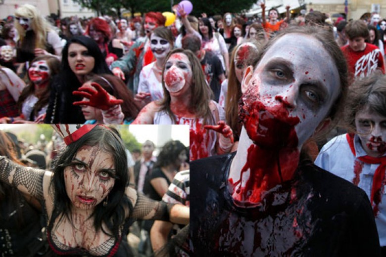Mexico City ‘Terinfeksi’ Zombie