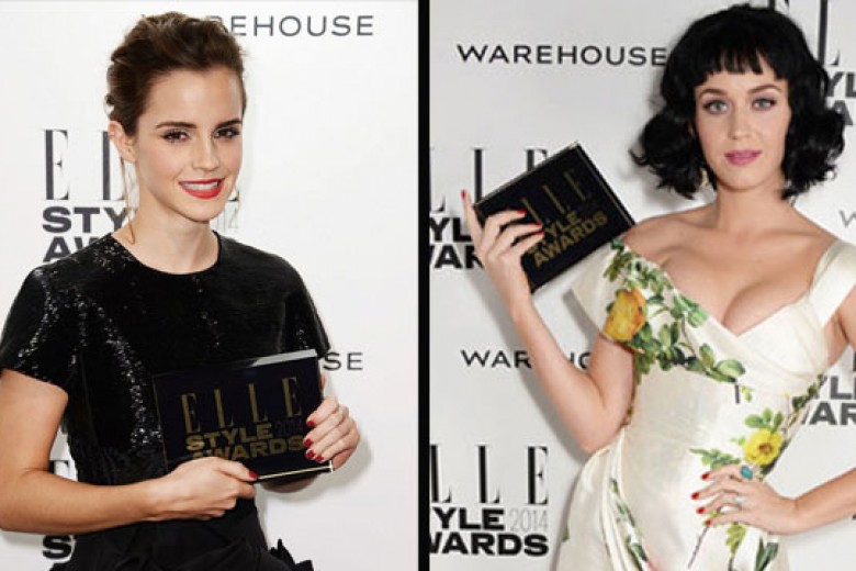 Emma Watson & Katy Perry Raih Elle Style Awards 2014