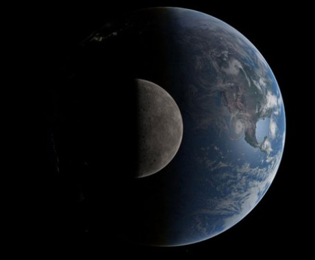 Lebih Tua Mana, Bumi atau Bulan?
