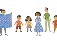 Logo Google Rayakan Hari Batik Nasional