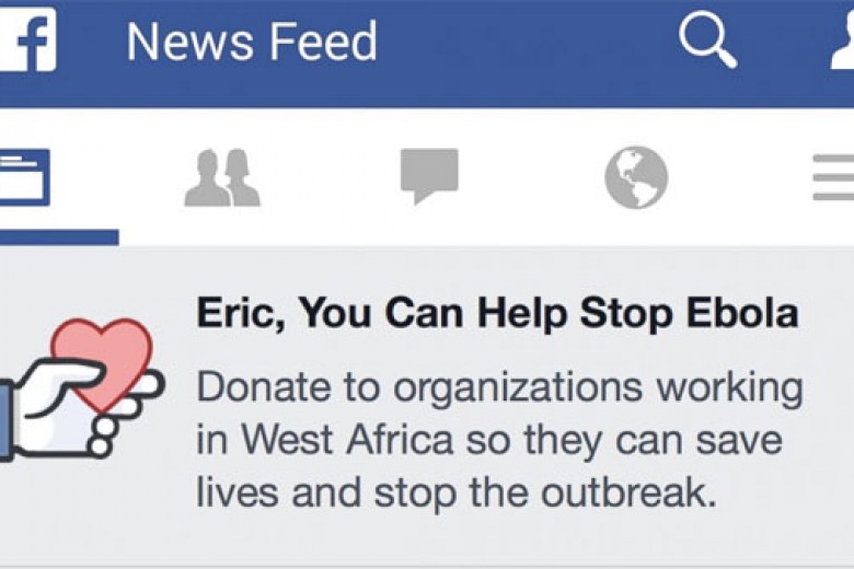 Facebook Luncurkan Donasi Untuk Ebola