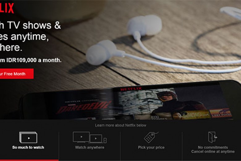 Akhirnya, Netflix Masuk Indonesia
