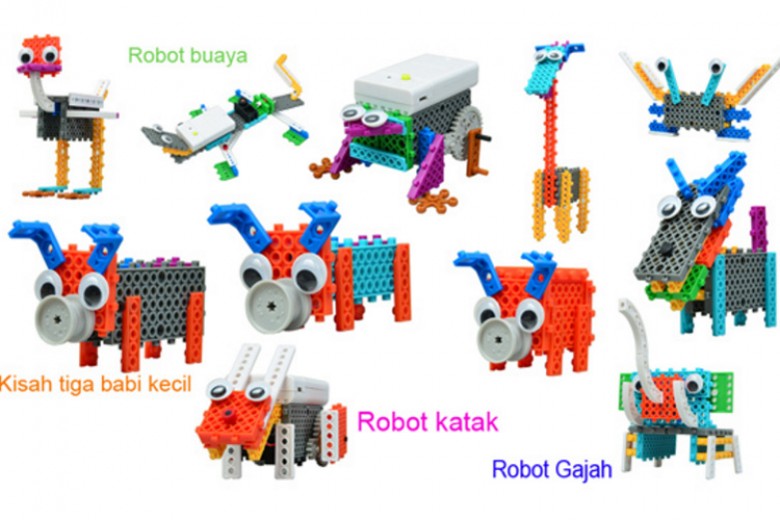 Edukasi Anak dengan Robot Mainan