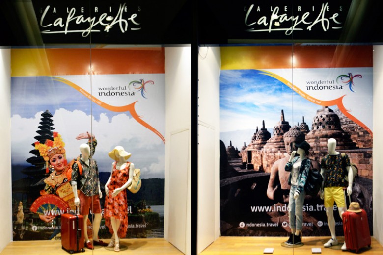 Wonderful Indonesia Tampil di Galeri Lafayette