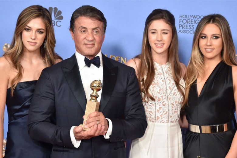 Tiga Putri Stallone Jadi Miss Golden Globe