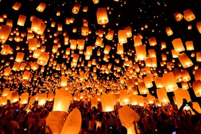 Cantiknya Festival Lampion di Berbagai Negara