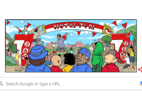 Doodle Google Rayakan Kemerdekaan Indonesia