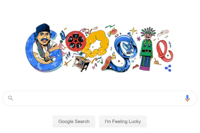 Benyamin Sueb Muncul di Google Doodle!