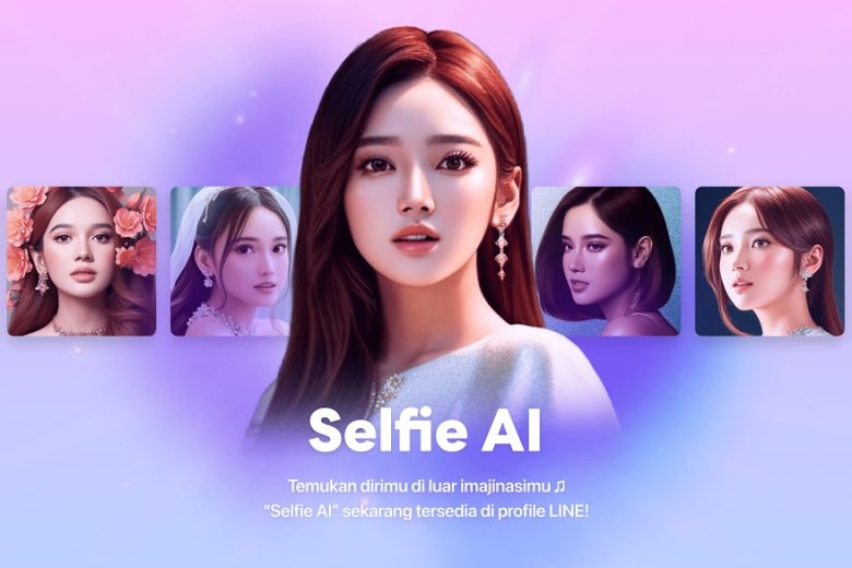 “Selfie AI” dari LINE Tampilkan Dirimu dengan Teknologi AI
